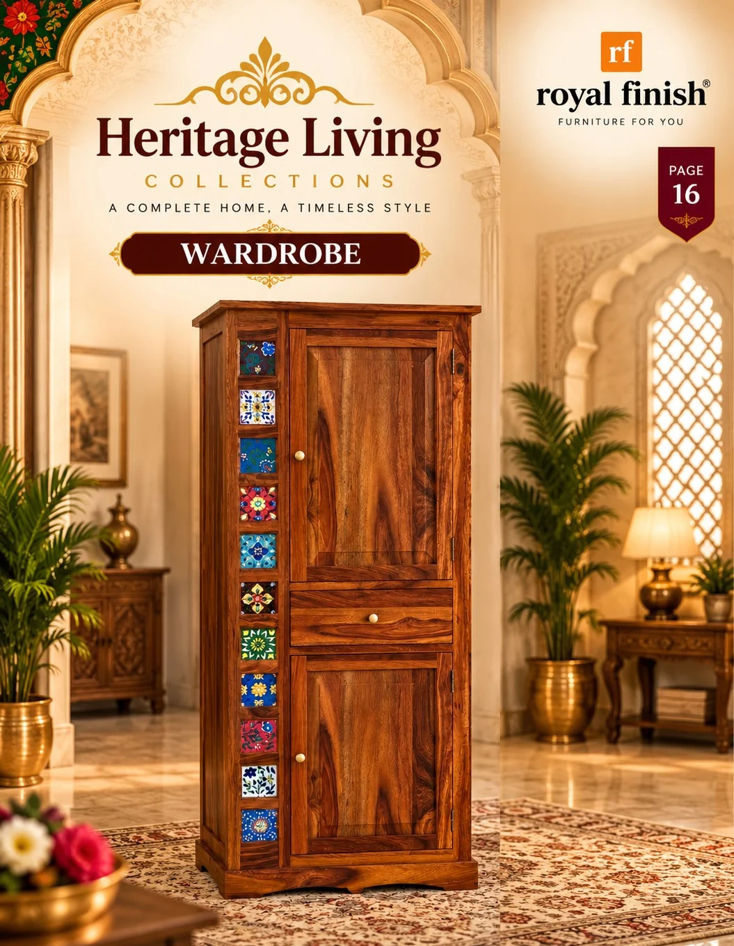 Heritage Marriage Set catalogue page — Wardrobe