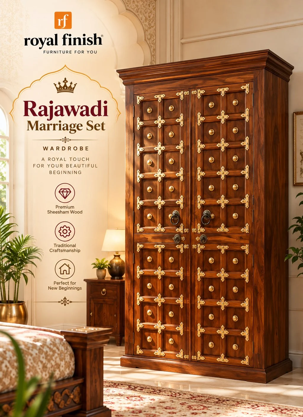 Rajawadi Marriage Set catalogue page — Wardrobe